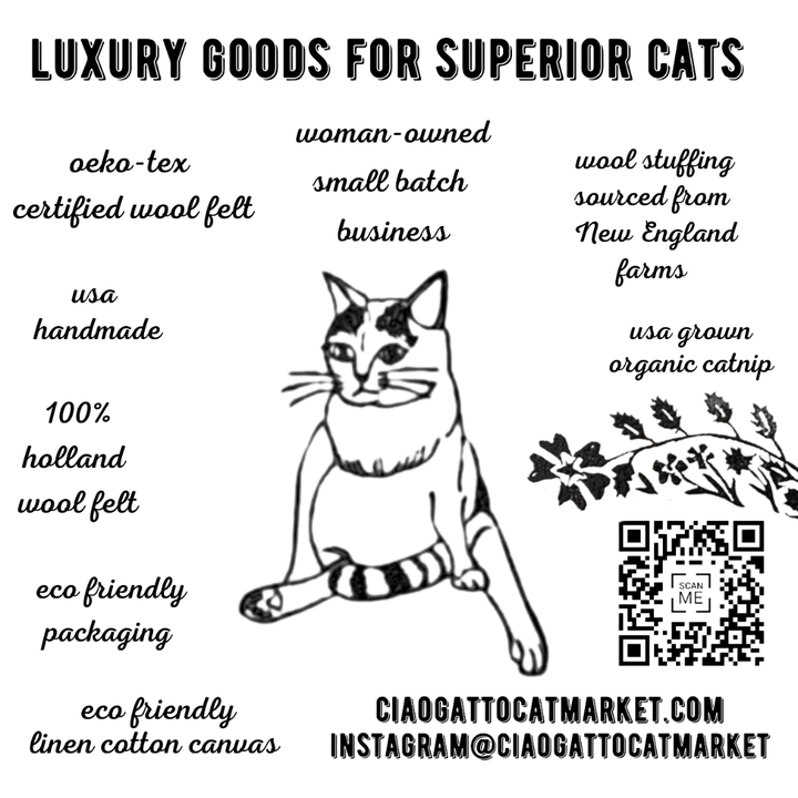 Granny Gertrude Organic Catnip Cat Kicker 