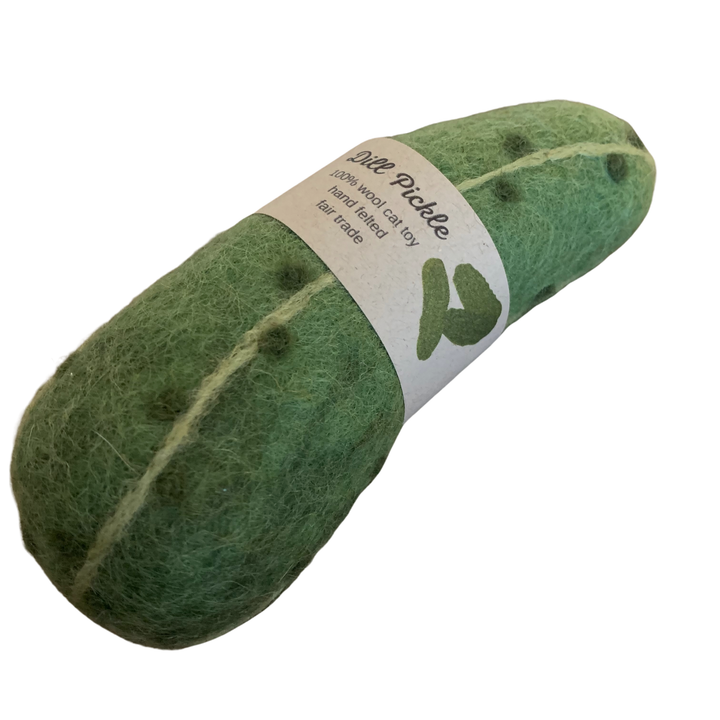 Needle Felted Dill Pickle