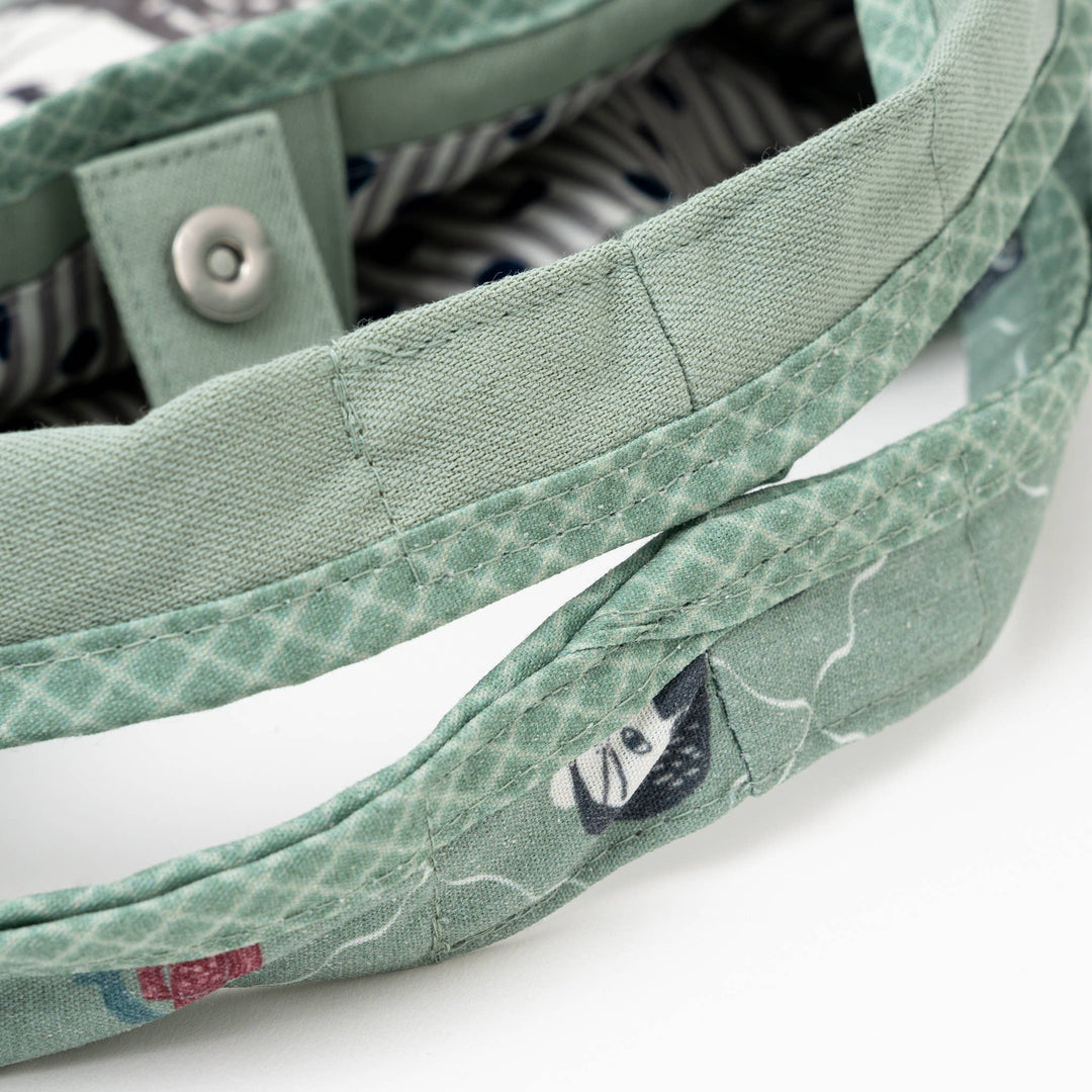 Kusuguru Japan Embroidered Cat Canvas Tote