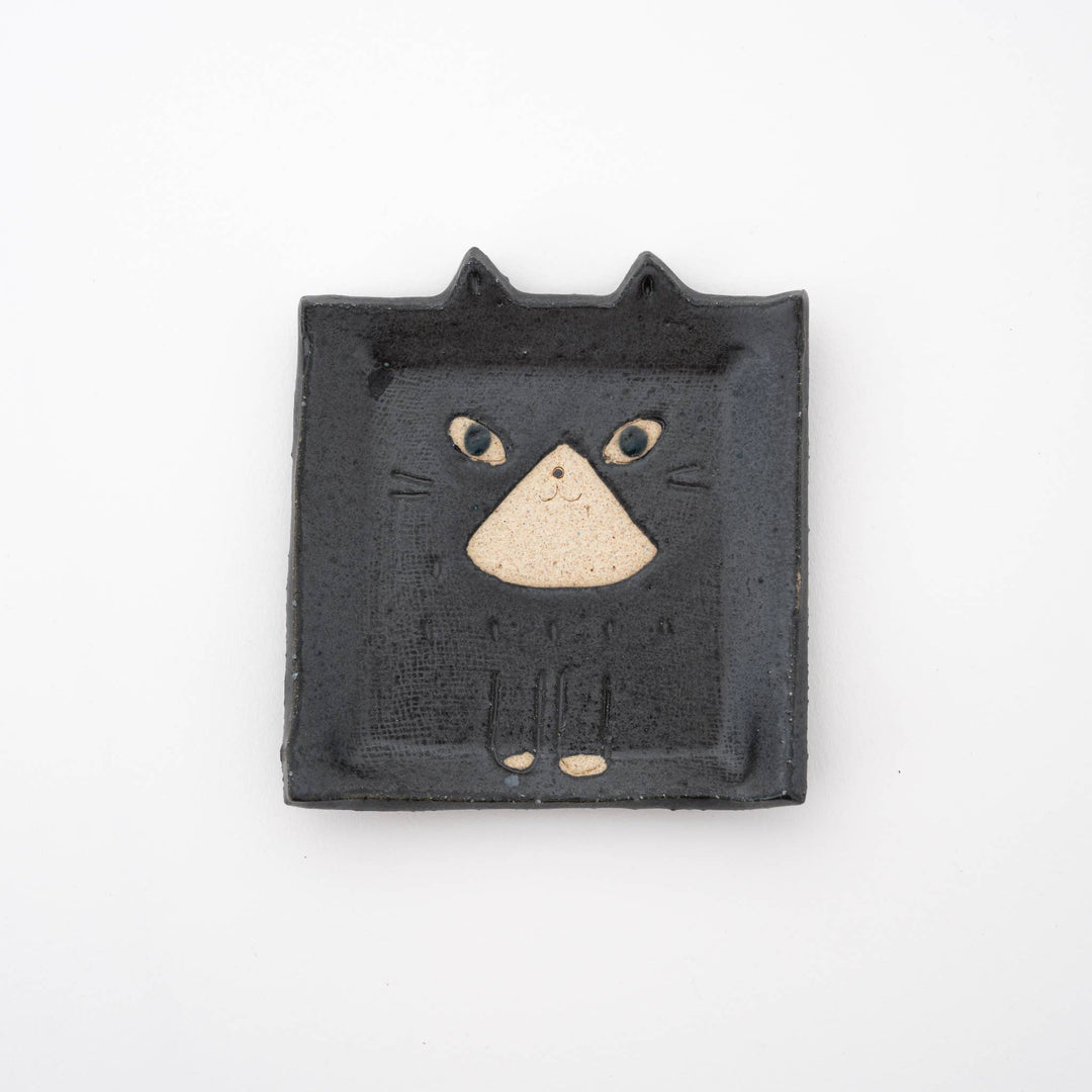 Handmade Cat Square Mini Dish