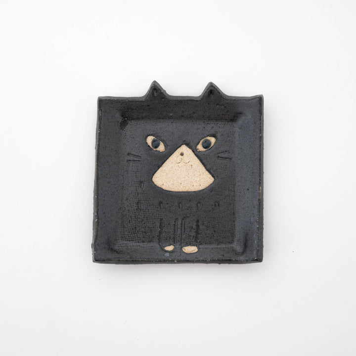 Handmade Cat Square Mini Dish