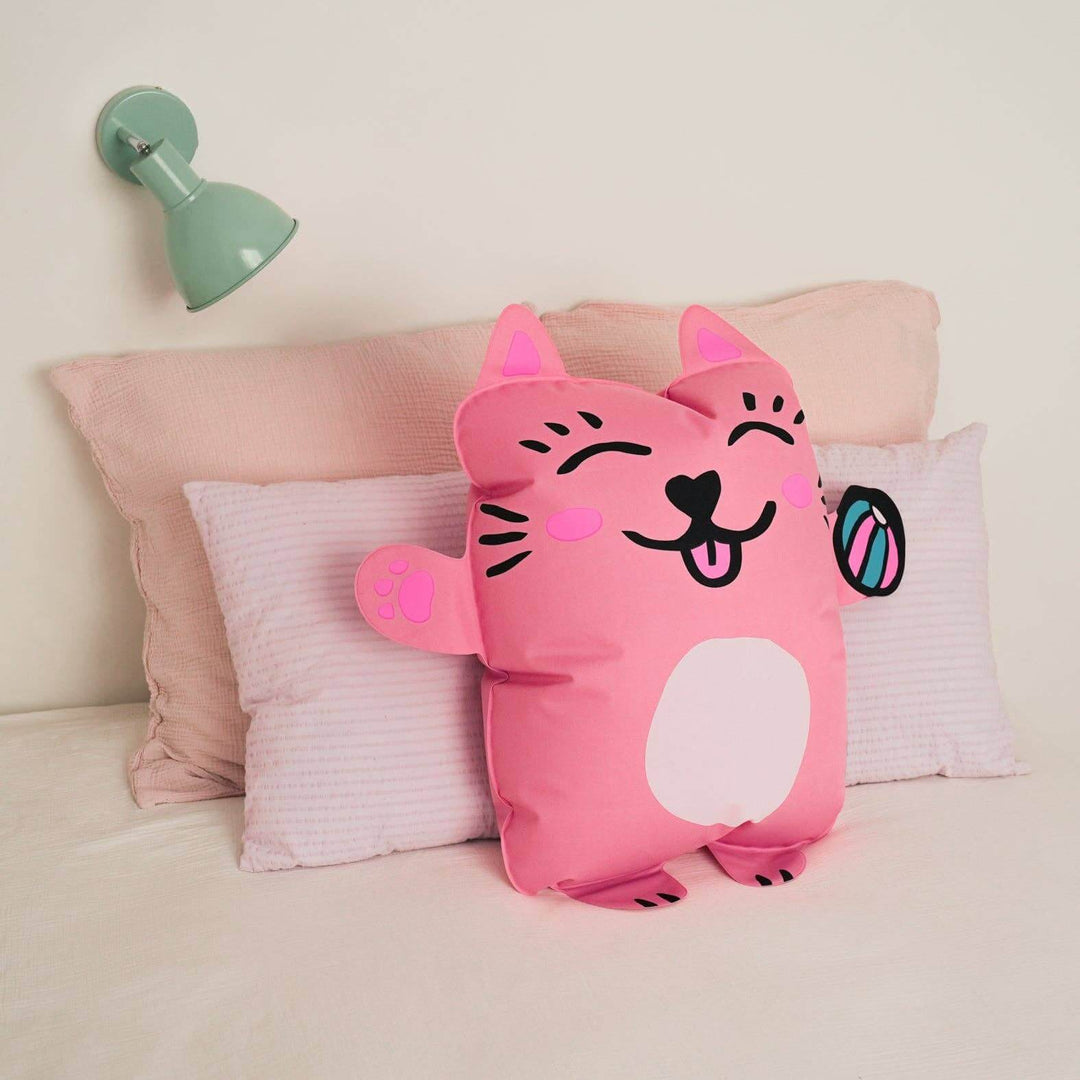 Inflatable Kitty Pillow