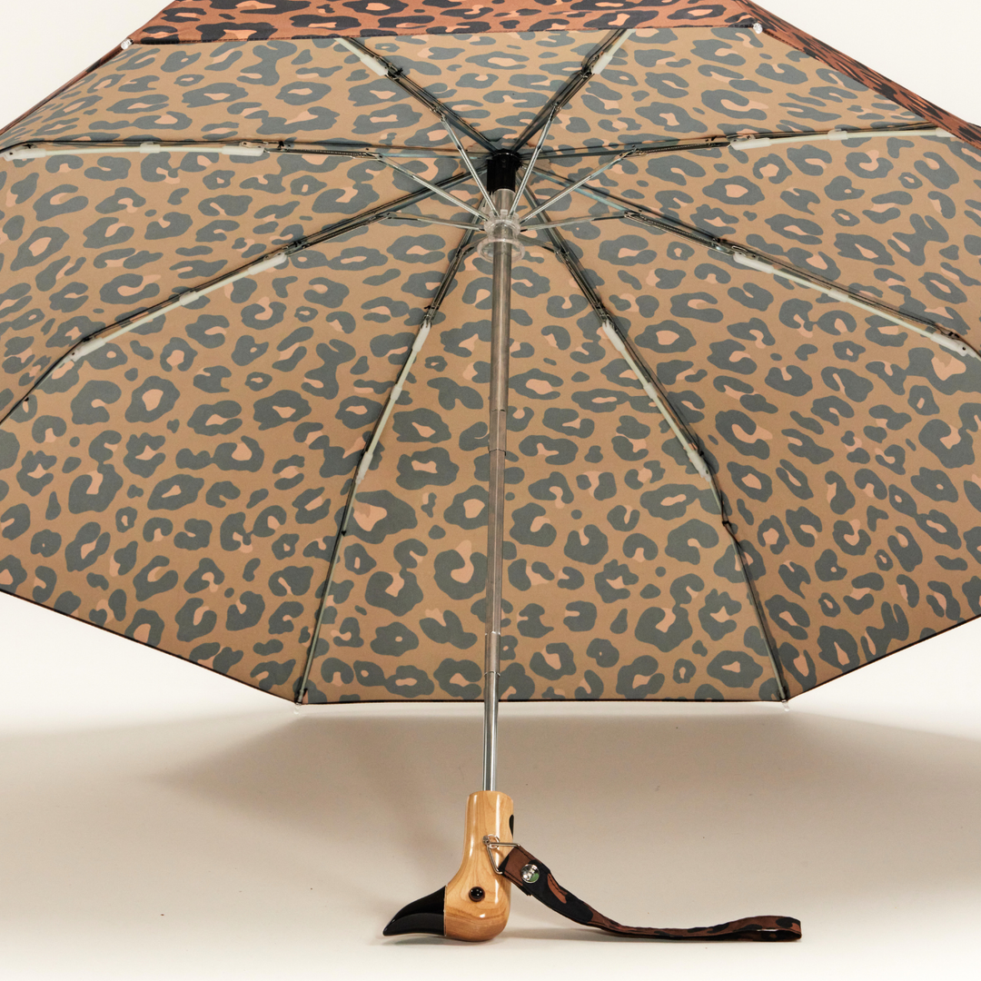 Duck Umbrella - Leopard Print