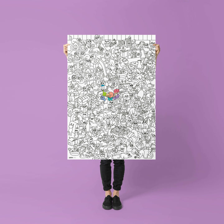 Giant Kitty Poster
