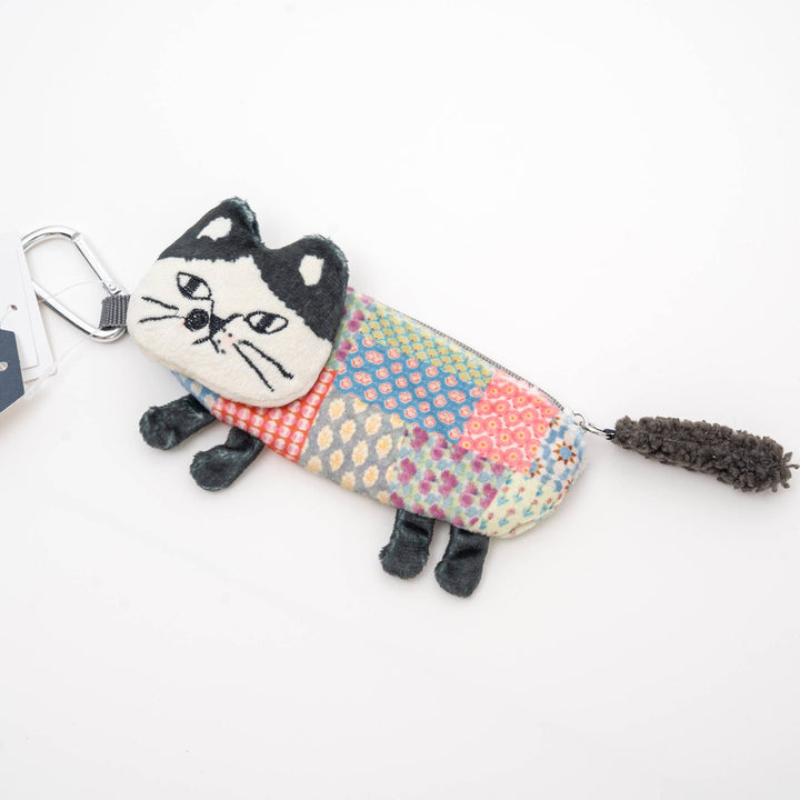Kusuguru Japan Cat Multi-Pouch with Carabiner