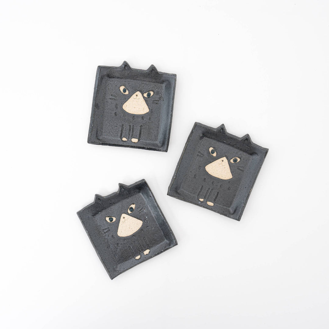 Handmade Cat Square Mini Dish
