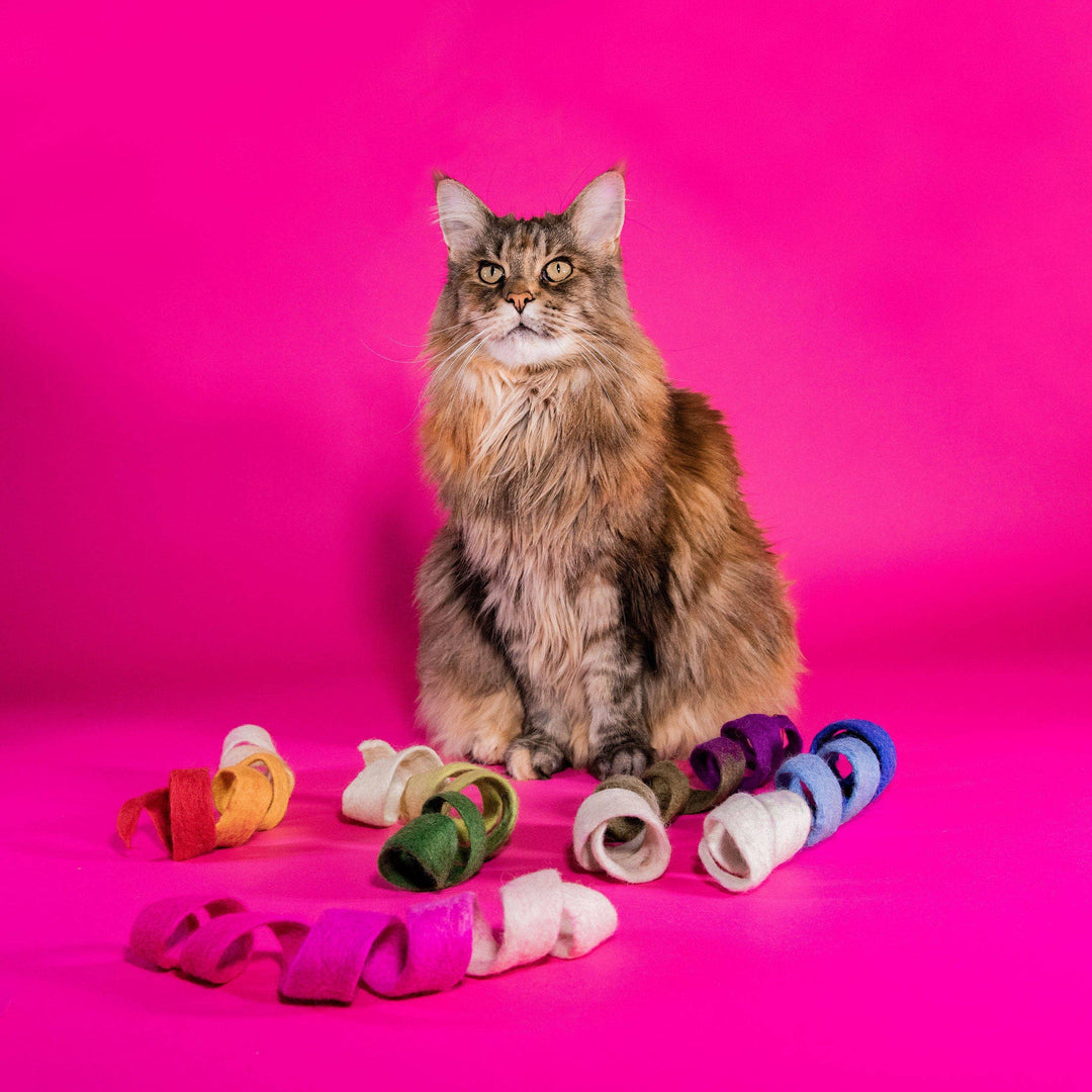 felt cat toys