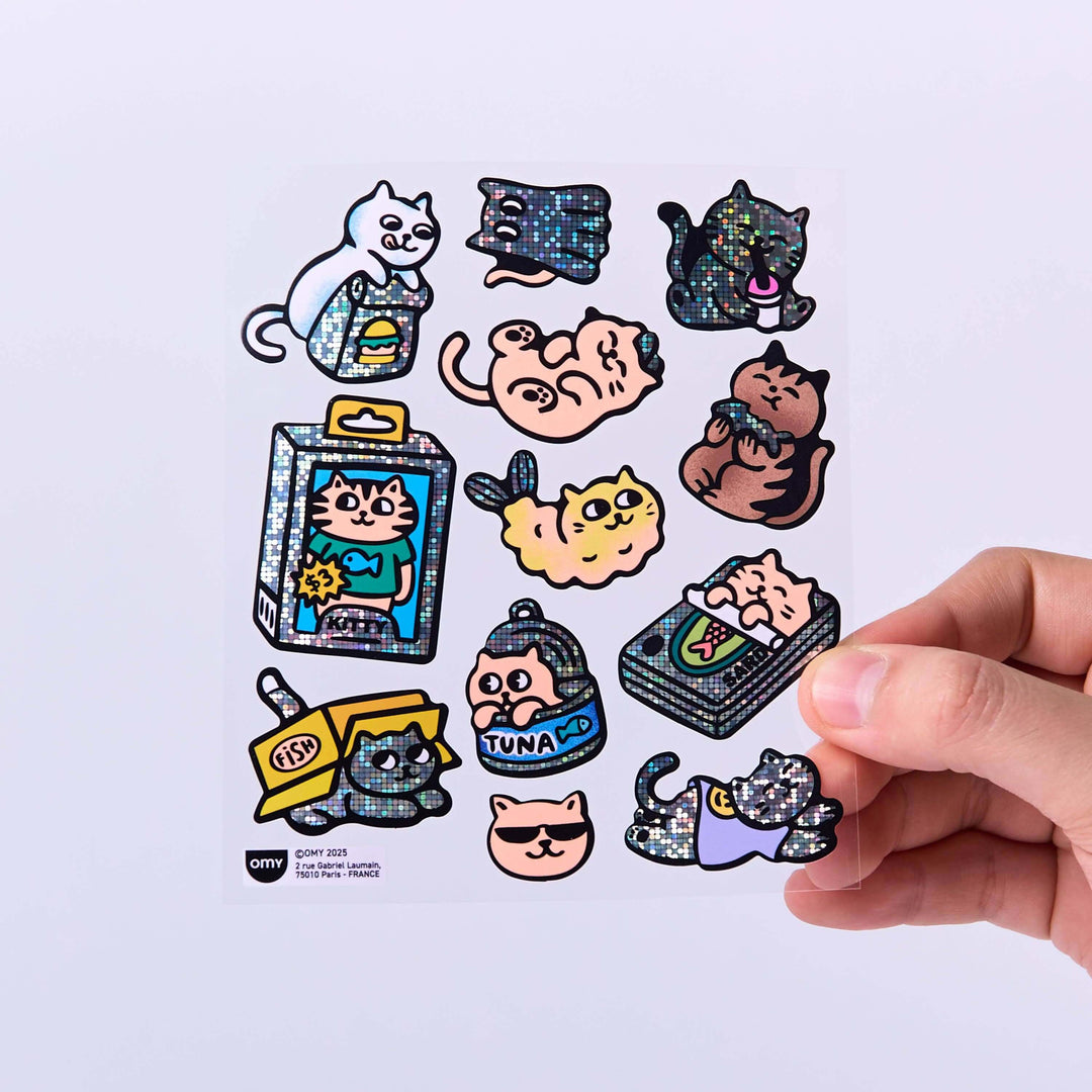 KITTY STICKERS