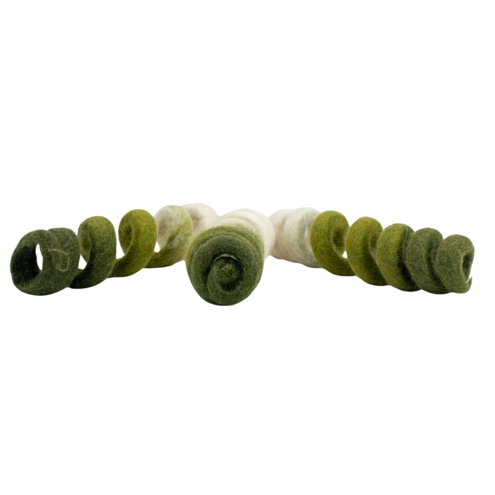 Gertie’s Green Bean Woolly Spiral 